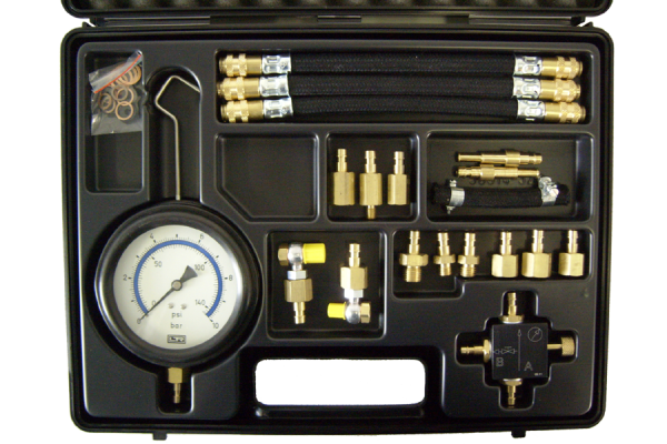 DP11K Druck-und Dichtigkeitstester m. 12 Adaptern