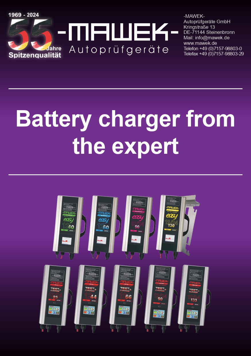 MAWEK Batterie-Technik brochure english version